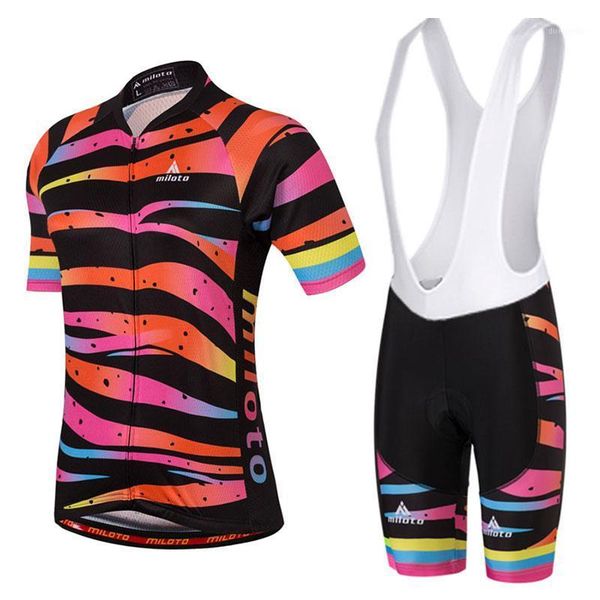 2020 women stripe clothing cycling clothes kits summer short sleeve bib shorts quick-dry racing set1, Black;blue
2020 women stripe clothing cycling clothes kits summer short sleeve bib shorts quick-dry racing set1, Black;blue