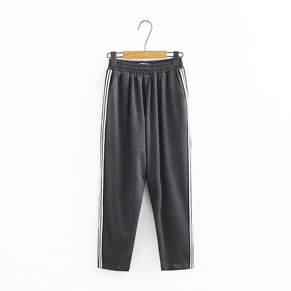 women's pants & capris plus size xl-4xl elastic waist side stripe casual straight ankle trousers, Black;white
women's pants & capris plus size xl-4xl elastic waist side stripe casual straight ankle trousers, Black;white