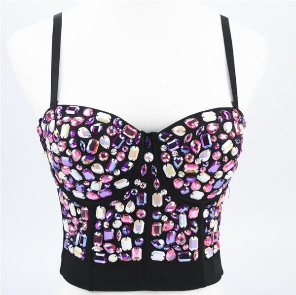 2021 colored curly crystal bralette diamonds bras lolita woman push up bustier bra harvest clubwear 1266 uqk9, Black;white
2021 colored curly crystal bralette diamonds bras lolita woman push up bustier bra harvest clubwear 1266 uqk9, Black;white