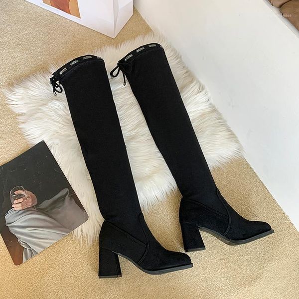 black over the knee boots lace up women shoes 2020 suede thigh high boots high heels winter crystal long women1
black over the knee boots lace up women shoes 2020 suede thigh high boots high heels winter crystal long women1