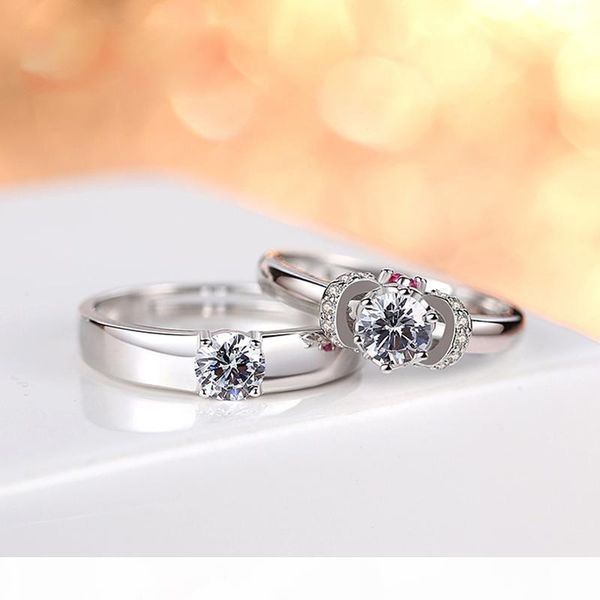 shanice 925 sterling silver zircon open ring couple rings fashion jewelry classical rings for women men adjustable wholesale, Slivery;golden
shanice 925 sterling silver zircon open ring couple rings fashion jewelry classical rings for women men adjustable wholesale, Slivery;golden