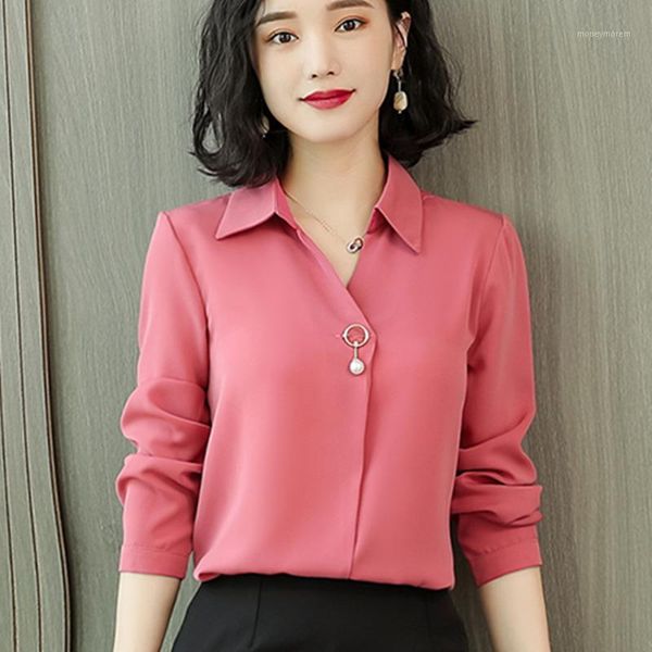 women's blouses & shirts autumn spring womens and ladies long sleeve 2021 casual chiffon blouse work wear office blusas femininas1, White
women's blouses & shirts autumn spring womens and ladies long sleeve 2021 casual chiffon blouse work wear office blusas femininas1, White