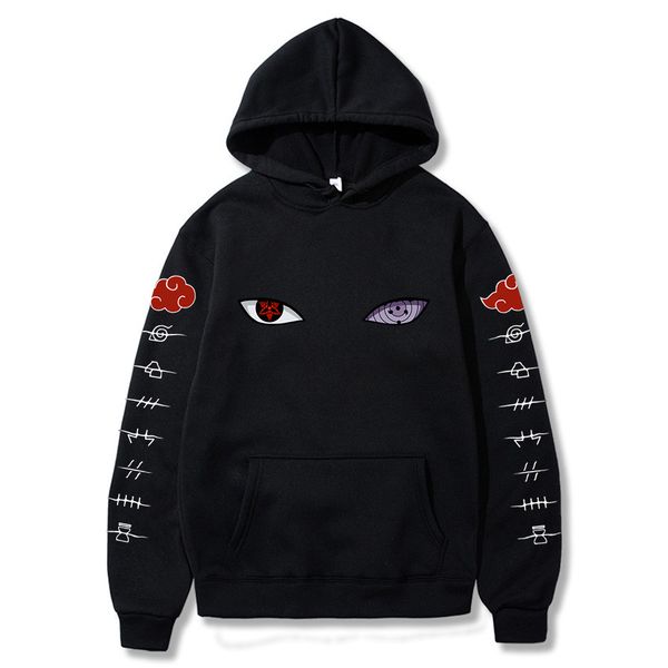 2020 harajuku anime hoodies naruto uchiha uzumaki hatake eyes printing pullover sweatshirt hip hop streetwear x1021, Black
2020 harajuku anime hoodies naruto uchiha uzumaki hatake eyes printing pullover sweatshirt hip hop streetwear x1021, Black