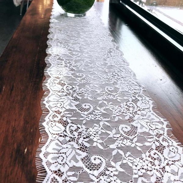 table runner 18*300cm elegant white lace for wedding party home decoration cloth accessories1
table runner 18*300cm elegant white lace for wedding party home decoration cloth accessories1