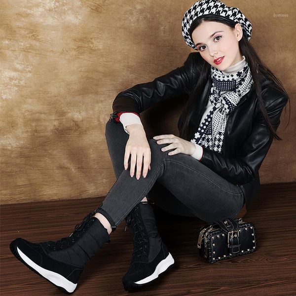 women snow boots platform winter boots thick plush waterproof non-slip fashion women winter shoes warm 35-431, Black
women snow boots platform winter boots thick plush waterproof non-slip fashion women winter shoes warm 35-431, Black