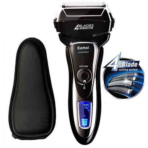 razor original 4-blade system electric shaver for men wet dry beard stubble washable face shaving machine rechargeable 220228
razor original 4-blade system electric shaver for men wet dry beard stubble washable face shaving machine rechargeable 220228