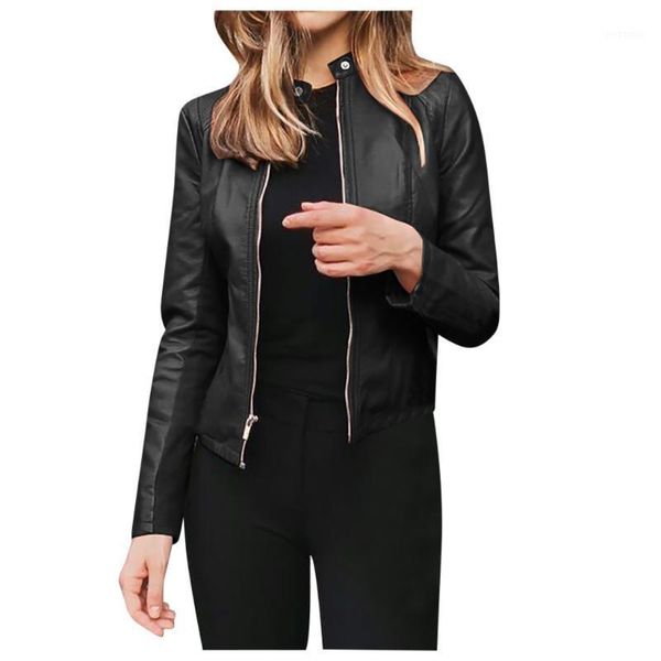 women faux leather jacket ladies black pu zipper biker coat casual female overcoat spring autumn outwear motorcycle streetwear1, White
women faux leather jacket ladies black pu zipper biker coat casual female overcoat spring autumn outwear motorcycle streetwear1, White