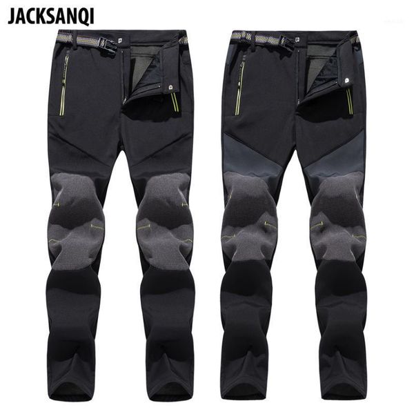outdoor pants jacksanqi men's winter fleece sports hiking splicing camping climbing fishing warm windproof male trousers ra4391, Black;green
outdoor pants jacksanqi men's winter fleece sports hiking splicing camping climbing fishing warm windproof male trousers ra4391, Black;green