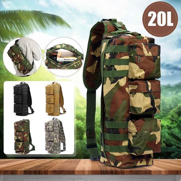20l outdoor sports backpack one shoulder camping backpack bag tactical army climbing hiking outdoor rucksack
20l outdoor sports backpack one shoulder camping backpack bag tactical army climbing hiking outdoor rucksack