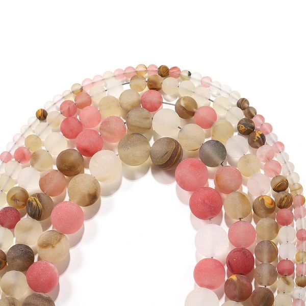 1strand lot 4 6 8 10 12mm matte tea watermelon stone round loose beads for diy bracelet jewelry makings supplies wholesale h bbypkn, Silver
1strand lot 4 6 8 10 12mm matte tea watermelon stone round loose beads for diy bracelet jewelry makings supplies wholesale h bbypkn, Silver