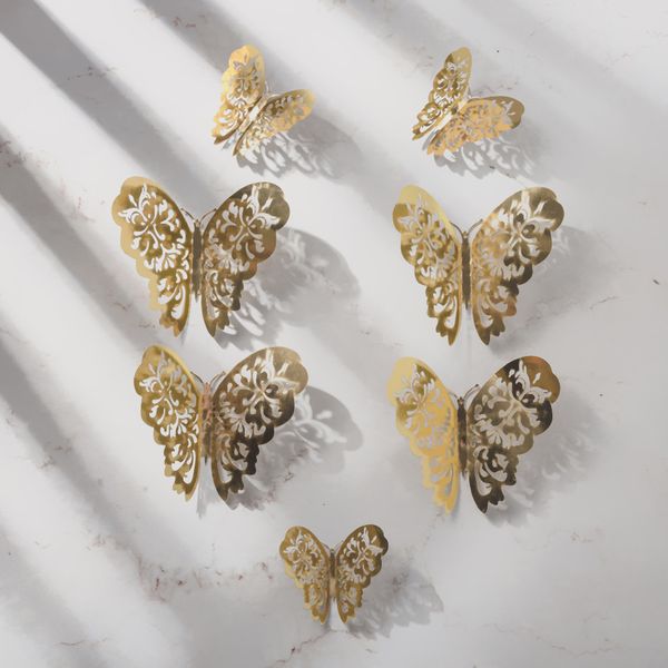 brand 12 pcs 3d hollow wall stickers butterfly fridge for home decoration new fashionable and stylish
brand 12 pcs 3d hollow wall stickers butterfly fridge for home decoration new fashionable and stylish