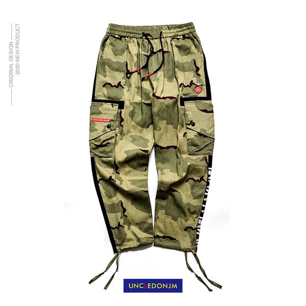 uncledonjm camo loose cargo pants mens baggy camouflage trousers harem casual hiphop fashion street male streetwear jogger p035 t200422, Black
uncledonjm camo loose cargo pants mens baggy camouflage trousers harem casual hiphop fashion street male streetwear jogger p035 t200422, Black