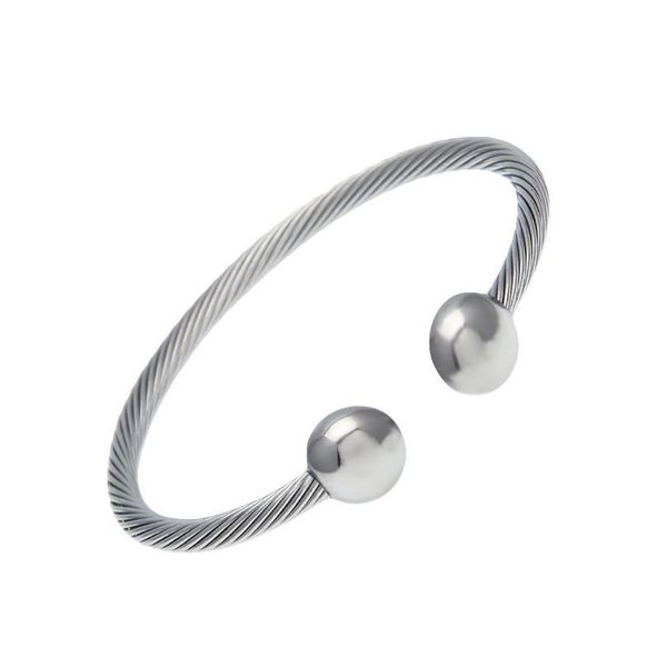 hip hop open magnetic stainless steel health bracelet ice out men women magnet twisted rope bracelet jllwpy, Black
hip hop open magnetic stainless steel health bracelet ice out men women magnet twisted rope bracelet jllwpy, Black