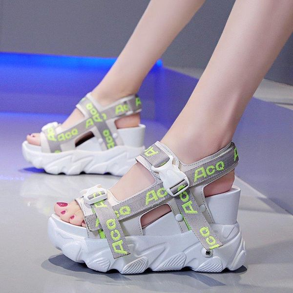 thick sole women wedges sandals high platform comfort woman sandalias mujer 2020 hook&loop summer casual footwear women sandals, Black
thick sole women wedges sandals high platform comfort woman sandalias mujer 2020 hook&loop summer casual footwear women sandals, Black