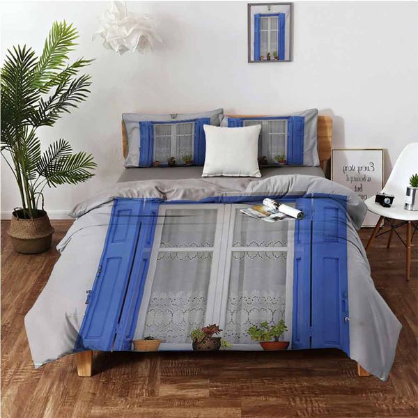 typical greek style wooden window shutters with flowers mediterranean lifebedding 3-piece set
typical greek style wooden window shutters with flowers mediterranean lifebedding 3-piece set