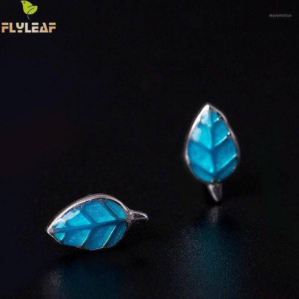 flyleaf 100% sterling silver blue enamel leaves earrings for women chinese elements leaf earings fashion jewelry1, Golden;silver
flyleaf 100% sterling silver blue enamel leaves earrings for women chinese elements leaf earings fashion jewelry1, Golden;silver