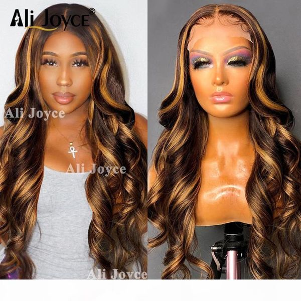 body wave wig for women highlight human hair wigs honey blond 13x4 lace frontal wig brazilian 4x4 lace closure ali joyce, Black;brown
body wave wig for women highlight human hair wigs honey blond 13x4 lace frontal wig brazilian 4x4 lace closure ali joyce, Black;brown