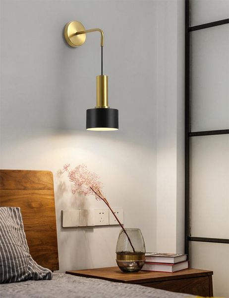 wall lamp nordic led bedside black brass post-modern simple luxury lights stairs corridor mirror ac90-260v
wall lamp nordic led bedside black brass post-modern simple luxury lights stairs corridor mirror ac90-260v