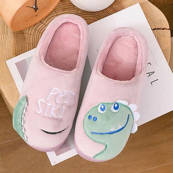 women winter warm slippers ladies cute cartoon dinosaur parent-child slipper indoor female non slip soft shoes 2021 fashion #ww3a, Black
women winter warm slippers ladies cute cartoon dinosaur parent-child slipper indoor female non slip soft shoes 2021 fashion #ww3a, Black