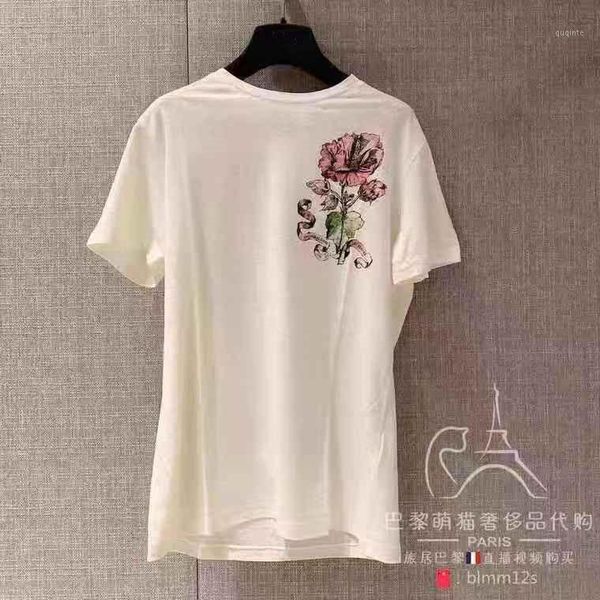 wb11370 fashion women & tees 2020 runway european design party style t-shirts women's clothing1, White
wb11370 fashion women & tees 2020 runway european design party style t-shirts women's clothing1, White
