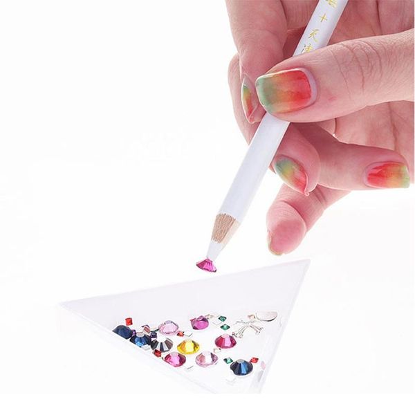 5 pcs professional wooden dotting pencils nail rhinestone gems point drill pen easily pickup decorati qylkgg, Silver
5 pcs professional wooden dotting pencils nail rhinestone gems point drill pen easily pickup decorati qylkgg, Silver