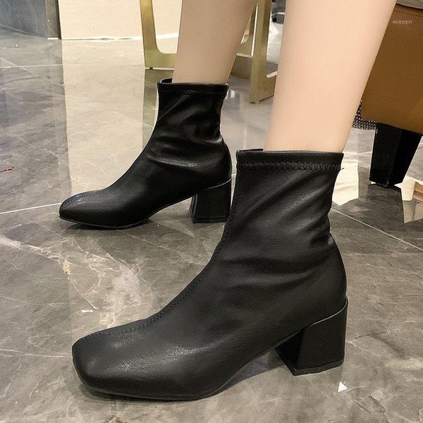 2020 autumn early winter boots women high heels ankle boots ladies party shoes fashion woman square heels 6cm a25691, Black
2020 autumn early winter boots women high heels ankle boots ladies party shoes fashion woman square heels 6cm a25691, Black