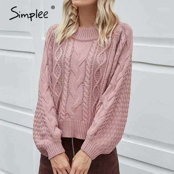 simplee pink solid women knitwear winter 2020 sweater pullover sweaters lantern sleeve pullovers plus size hollow out sweater1, White;black
simplee pink solid women knitwear winter 2020 sweater pullover sweaters lantern sleeve pullovers plus size hollow out sweater1, White;black