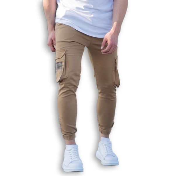 men's jeans casual 100% cotton denim men cargo joggers in beige with text detail pants style good wholesale offer trend 2021, Blue
men's jeans casual 100% cotton denim men cargo joggers in beige with text detail pants style good wholesale offer trend 2021, Blue