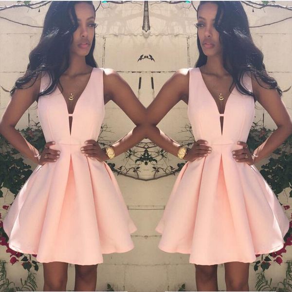summer fashion women v neck sleeveless pleated party cocktail short mini dress elegant women high waist drees sale, Black;gray
summer fashion women v neck sleeveless pleated party cocktail short mini dress elegant women high waist drees sale, Black;gray