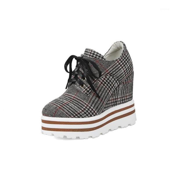 vogue of new fund of 2020 age season high with wedges with pointed lace-up loafers tide 18328 students1, Black
vogue of new fund of 2020 age season high with wedges with pointed lace-up loafers tide 18328 students1, Black