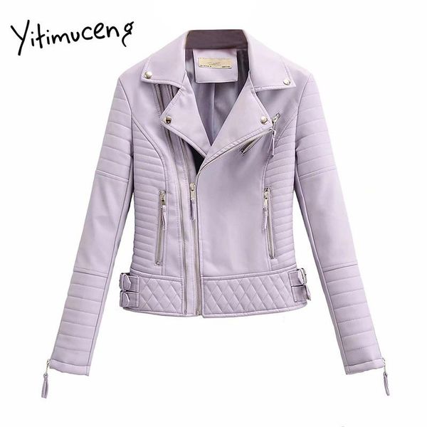 women leather jacket 2020 zipper coat female motorcycle black white pink punk style solid pu kg-1082
women leather jacket 2020 zipper coat female motorcycle black white pink punk style solid pu kg-1082