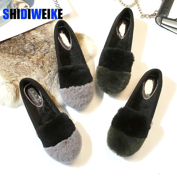 2020 new autumn winter flats women casual shoes fashion round toe comfortable fur shoes home ac273, Black
2020 new autumn winter flats women casual shoes fashion round toe comfortable fur shoes home ac273, Black