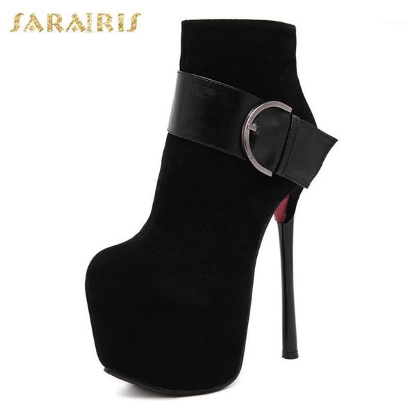 sarairis brand design fetish sm 16cm thin high heels women shoes winter party prom nightclub boots female1, Black
sarairis brand design fetish sm 16cm thin high heels women shoes winter party prom nightclub boots female1, Black