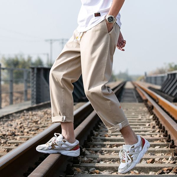 casual casual sports sports pantsmen's loose sportswear pants men's korean version trend 2020 new versatile straight pants trend i, Blue
casual casual sports sports pantsmen's loose sportswear pants men's korean version trend 2020 new versatile straight pants trend i, Blue