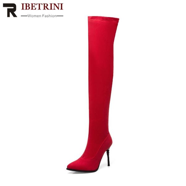 boots ribetrini fashion solid women shoes super high heels brand thin heel zipper quality, Black
boots ribetrini fashion solid women shoes super high heels brand thin heel zipper quality, Black