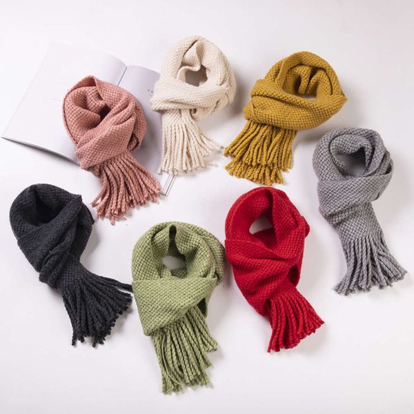 solid scarf autumn color winter 2020 and neck for children's versatile warmth, Red;brown
solid scarf autumn color winter 2020 and neck for children's versatile warmth, Red;brown