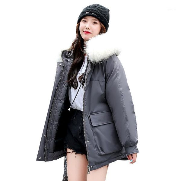 2020 new winter jacket women large size woman clothing women's coat thick outwear fur hooded female down jacket woman parkas1, Black
2020 new winter jacket women large size woman clothing women's coat thick outwear fur hooded female down jacket woman parkas1, Black