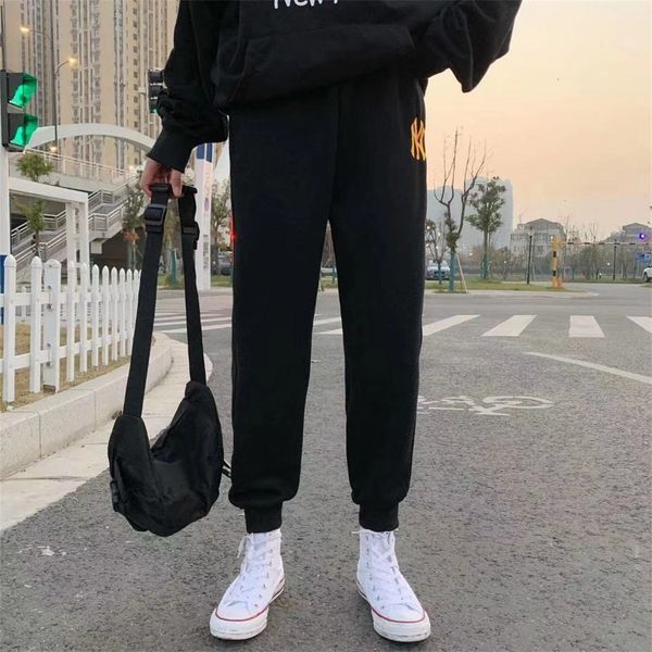 20 spring and summer new recommended letter gold label black label embroidered terry leggings sweatpants men and women 5vkv3ne1, Black;brown
20 spring and summer new recommended letter gold label black label embroidered terry leggings sweatpants men and women 5vkv3ne1, Black;brown
