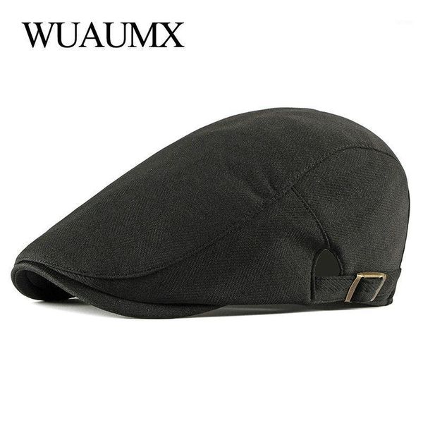 wuaumx retro casual beret hat men women solid visor peaked flat ivy cap spring autumn men's duckbill hat herringbone cap unisex1, Blue;gray
wuaumx retro casual beret hat men women solid visor peaked flat ivy cap spring autumn men's duckbill hat herringbone cap unisex1, Blue;gray