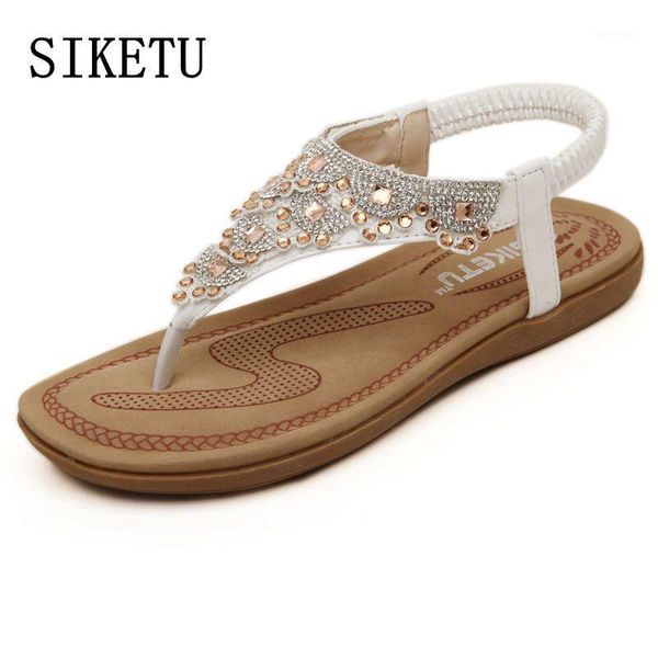 siketu summer new sweet woman fashion diamond sandals women bohemia sandals toe beach casual comfortable flat1, Black
siketu summer new sweet woman fashion diamond sandals women bohemia sandals toe beach casual comfortable flat1, Black