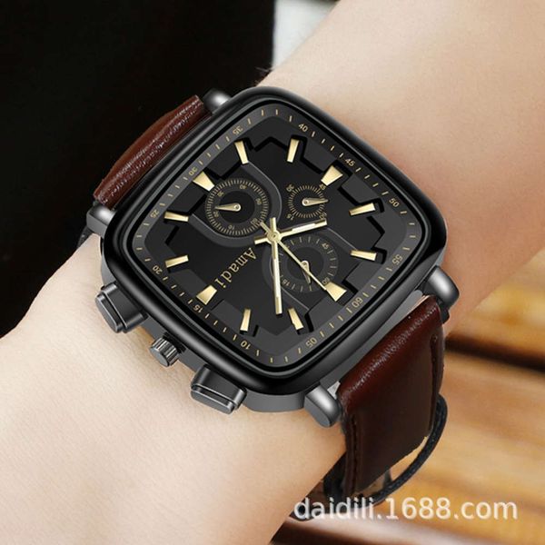 busins fashion new wristwatch simple men's leisure belt quartz watch man, Slivery;brown
busins fashion new wristwatch simple men's leisure belt quartz watch man, Slivery;brown