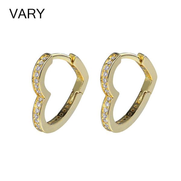 hoop & huggie vary wholesale 925 pure silver heart zircon earrings for women, Golden;silver
hoop & huggie vary wholesale 925 pure silver heart zircon earrings for women, Golden;silver