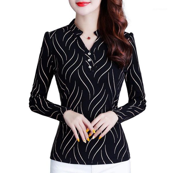 women's blouses & shirts women's spring autumn elegant v-neck striped fashion slim long sleeve casual df31961, White
women's blouses & shirts women's spring autumn elegant v-neck striped fashion slim long sleeve casual df31961, White