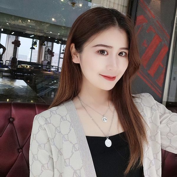 fashion necklace women make old coins net red pendant ornaments couple army men ins hip hop new products, Silver
fashion necklace women make old coins net red pendant ornaments couple army men ins hip hop new products, Silver