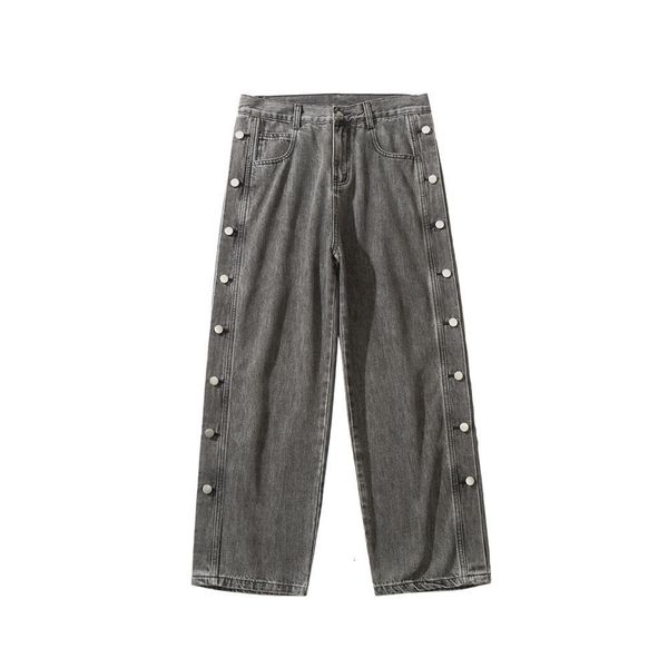 new 2021 autumn personality breasted jeans straight male tendency loosen pants cute hip student b06t, Blue
new 2021 autumn personality breasted jeans straight male tendency loosen pants cute hip student b06t, Blue