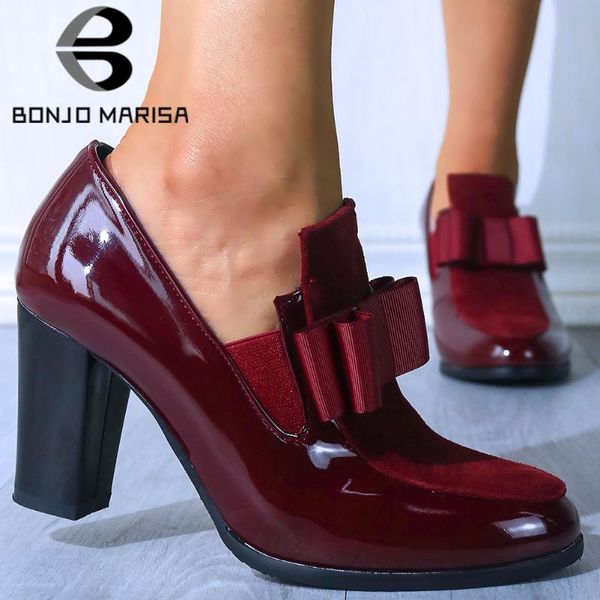 bonjomarisa autumn elegant female patchwork pumps concise slip-on butterfly-knot pumps women high heels office shoes woman, Black
bonjomarisa autumn elegant female patchwork pumps concise slip-on butterfly-knot pumps women high heels office shoes woman, Black