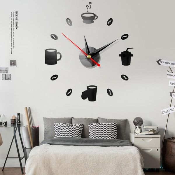 new 3d big acrylic mirror wall clock diy quartz watch still life clocks modern home decoration living room stickers
new 3d big acrylic mirror wall clock diy quartz watch still life clocks modern home decoration living room stickers