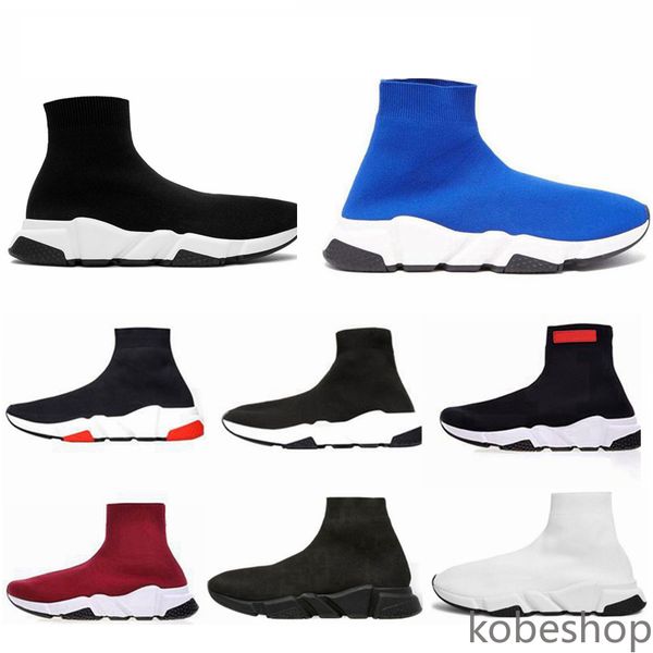 2020 new paris speed trainers knit sock shoe original luxury designer mens womens sneakers high casual shoes ko, Black
2020 new paris speed trainers knit sock shoe original luxury designer mens womens sneakers high casual shoes ko, Black