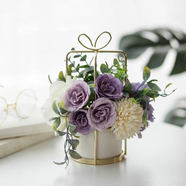 european style style flower pot set vase table setting decoration indoor artificial home decoration potted flowers1
european style style flower pot set vase table setting decoration indoor artificial home decoration potted flowers1