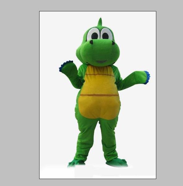 2019 professional made green dinasaur mascot costume, Red;yellow
2019 professional made green dinasaur mascot costume, Red;yellow